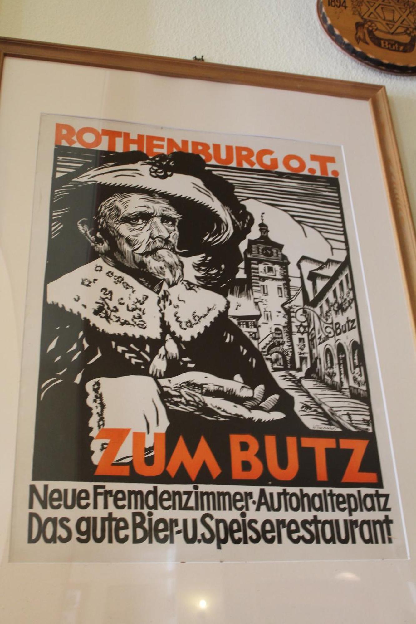 Gasthof Butz Rothenburg ob der Tauber Exterior foto