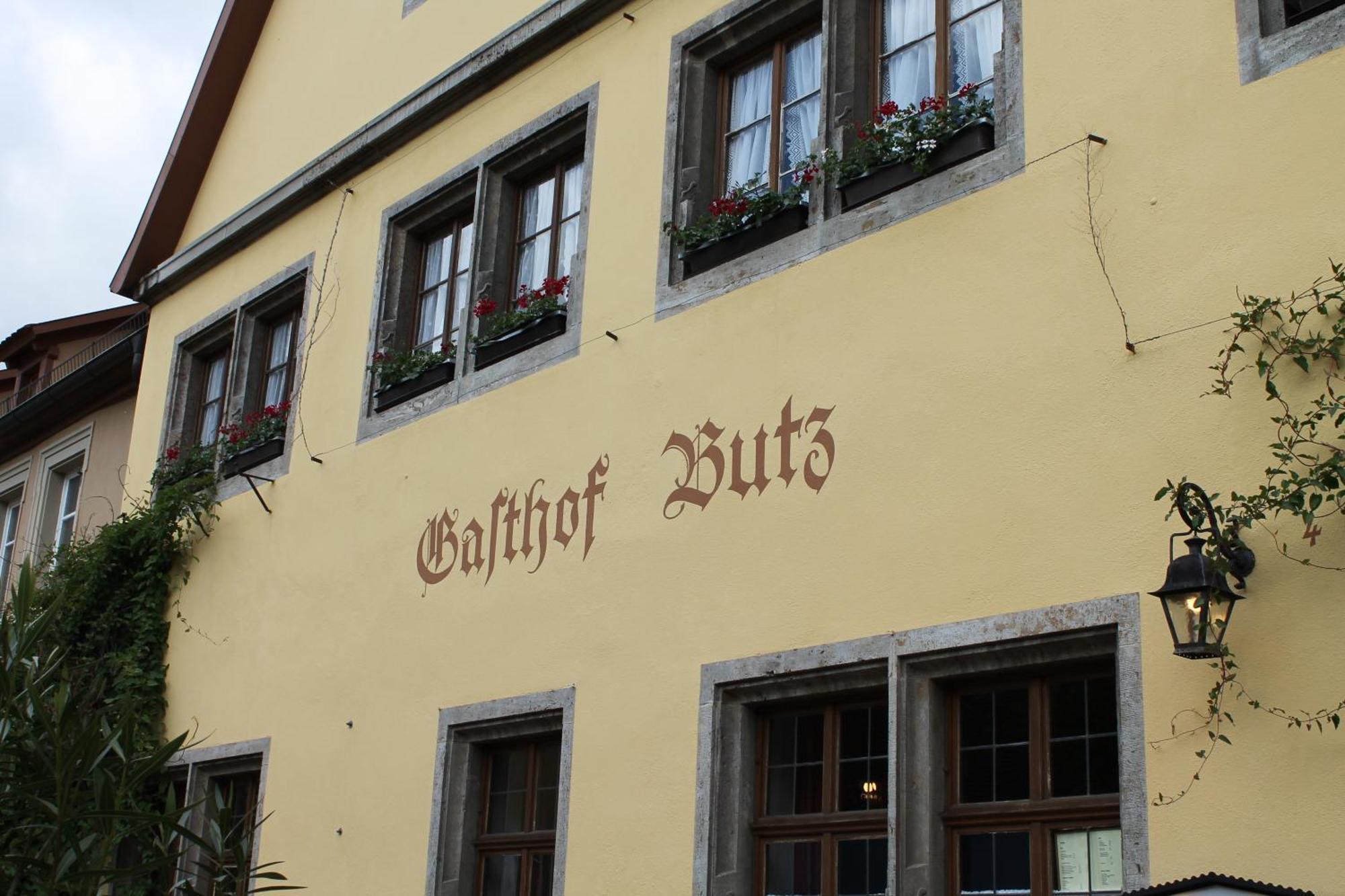 Gasthof Butz Rothenburg ob der Tauber Exterior foto